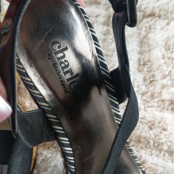 Charles by Charles David Tapia Straw Wedges - Picture 6 of 14